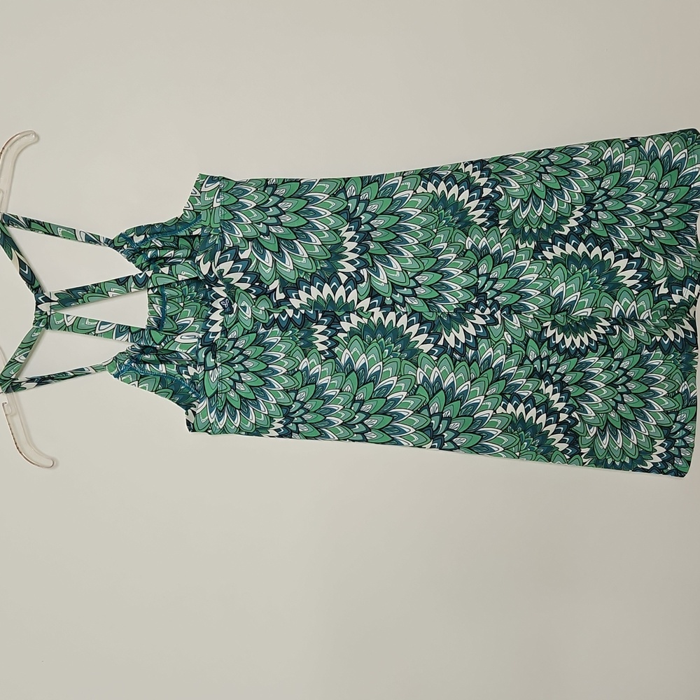 Prana Quinn Halter Dress Medallion Print Resortwear Size Small - Picture 8 of 14